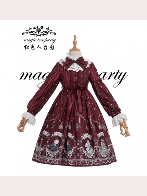 Magic Tea Party Rose Knight Lolita Dress OP